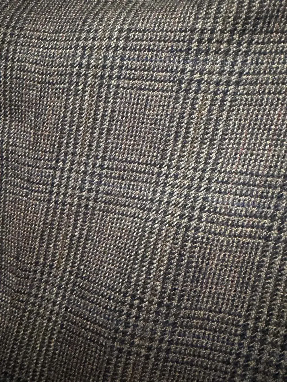 Jos A Bank Executive Collection 42R 100% Wool Glen Plaid Sport Coat Blazer